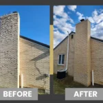 Chimney Repair Comparison Photo